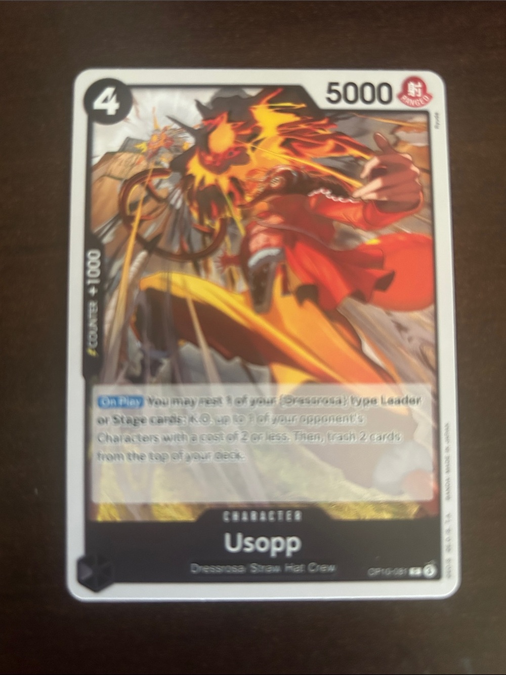 Usopp One Piece Card